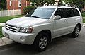 2001 Toyota Highlander Support - Support Question