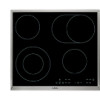 Get support for AEG OptiFix Integrated 60cm Electric Hob with Ceramic Glass Black with Stainless Steel Trim HK634060XB