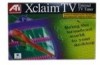 Troubleshooting, manuals and help for ATI TV USB Edition - XCLAIM - TV Tuner