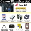 Get support for Canon CNG10HOLKIT5-BFLYK1 - Powershot G10 14.7 Megapixel Digital Camera