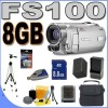 Troubleshooting, manuals and help for Canon FS100SB3 - FS-100 Flash Memory Camcorder