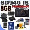Troubleshooting, manuals and help for Canon SD940IS - 12.1-megapixel PowerShot Digital Elph