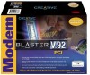 Troubleshooting, manuals and help for Creative DI5633 - Modem Blaster V.92 PCI
