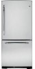 Troubleshooting, manuals and help for GE GDSL0KCXLS - CleanSteel 20.2 cu. Ft. Bottom-Freezer Refrigerator