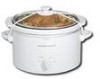 Troubleshooting, manuals and help for Hamilton Beach 33130GL - Oval Slowcooker