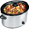 Get support for Hamilton Beach 33550 - Classic Chrome 5 Qt Slow Cooker