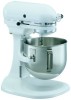 Troubleshooting, manuals and help for KitchenAid K5SSWH - Heavy Duty Series Stand Mixer