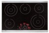 Get support for LG LCE3081ST - 30in Smoothtop Electric Cooktop 5 Steady Heat Elements