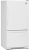 Get support for Maytag MBF1956KEW - 18.6 cu. Ft. Bottom Freezer Refrigerator