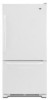 Get support for Maytag MBF1958WEW - 18.6 cu. Ft. Bottom Mount Refrigerator