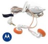 Troubleshooting, manuals and help for Motorola SYN1461 - Stereo Ear-bud Style Headset