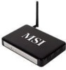 Troubleshooting, manuals and help for MSI RG60G - Wireless Router