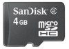 Troubleshooting, manuals and help for SanDisk 4GB SANDISK - 4GB Micro Secure Digital Card