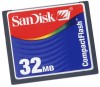 Troubleshooting, manuals and help for SanDisk SDCFB-32-768 - 32 MB CompactFlash Card