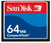 Troubleshooting, manuals and help for SanDisk SDCFB-64-A10 - CompactFlash 64 MB