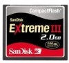 Troubleshooting, manuals and help for SanDisk SDCFX3-2048 - Extreme III Flash Memory Card