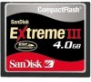 Troubleshooting, manuals and help for SanDisk SDCFX3-004G - 4gb Extreme III Compact Flash