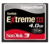 Troubleshooting, manuals and help for SanDisk SDCFX3-4096 - Extreme III Flash Memory Card