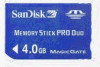 Troubleshooting, manuals and help for SanDisk SDMSPD-4096-P36 - Memory Stick PRO Duo 4GB