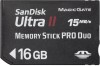 Troubleshooting, manuals and help for SanDisk SDMSPDH-016G-A11 - Memory Stick Pro Duo