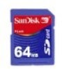 Troubleshooting, manuals and help for SanDisk SDSDB64800 - 64MB Secure Digital Memory Card