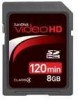 Troubleshooting, manuals and help for SanDisk SDSDHV-008G-A15 - Video HD Flash Memory Card