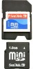 Troubleshooting, manuals and help for SanDisk SDSDM-1024-A10M - 1GB miniSD Card Retail Package