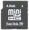 Troubleshooting, manuals and help for SanDisk SDSDM-4096  SDSDM-128 - 4GB MiniSDHC Memory Card