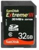 Troubleshooting, manuals and help for SanDisk SDSDX3-032G-A31 - Extreme III 30MB/s Edition High Performance Card Flash Memory