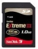 Troubleshooting, manuals and help for SanDisk SDSDX3-1024-901 - 1 GB Extreme III SD Card