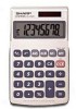 Get support for Sharp EL240SB - 8 Digit Twin Power Slant Display Handheld Calculator