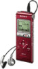 Troubleshooting, manuals and help for Sony ICD-UX200RED - Digital Flash Voice Recorder