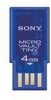 Troubleshooting, manuals and help for Sony USM4GH - Micro Vault Tiny USB Flash Drive