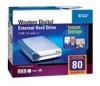 Troubleshooting, manuals and help for Western Digital WD800B05RNN - 80 GB External Hard Drive
