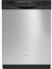 Troubleshooting, manuals and help for Whirlpool GU2800XTVB - 24 Inch Wide Dishwasher