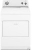 Troubleshooting, manuals and help for Whirlpool WED5200VQ - 7.0 cu. ft. Electric Dryer