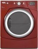 Get support for Whirlpool WED9250WR - Duet Cranberry - Electric Dryer