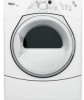 Troubleshooting, manuals and help for Whirlpool WGD8300SW - w/ Accents Duet Sport Gas Dryer