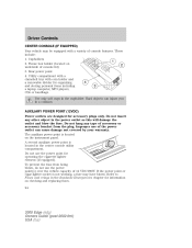 Ford Edge Owner Manual 2008