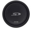 Get support for Alpine SWS-1043D - Type-S Car Subwoofer Driver