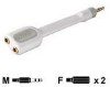 Troubleshooting, manuals and help for Belkin F8V234EA-GLD-APL - Audio Splitter - Male Mini-phone Stereo 3.5 mm