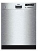 Troubleshooting, manuals and help for Bosch SHE55C05UC - Evolution 500 24 Inch DLX Dishwasher