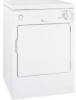 Troubleshooting, manuals and help for GE DSKP333ECWW - Spacemaker 120V 3.6 cu. Ft. Electric Dryer