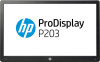 Troubleshooting, manuals and help for HP ProDisplay P203