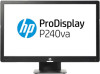 Troubleshooting, manuals and help for HP ProDisplay P240va