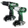 Troubleshooting, manuals and help for Hitachi KC18DFL - 18V Cordless Lithium Ion Two Piece Combination