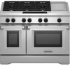 Troubleshooting, manuals and help for KitchenAid KDRS483VSS - 48 Inch Commercial Dual Fuel Range