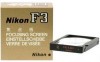 Troubleshooting, manuals and help for Nikon Focusing Screen R  for F3 - Focusing Screen R