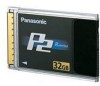 Troubleshooting, manuals and help for Panasonic AJ-P2C032RG - P2 Series Memory Card Flash
