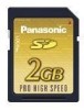 Get support for Panasonic RP-SDK02GU1A - Pro - Flash Memory Card